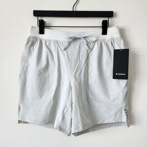 NWT LULULEMON VPOR Vapor Light Grey License To Train Shorts 7" Lined Men's XXL